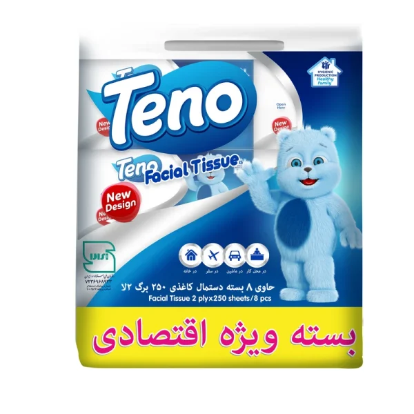 دستمال کاغذی مولتی پک تنو