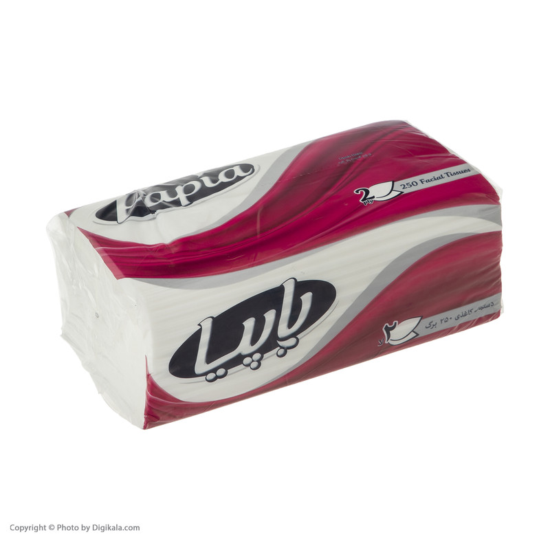 دستمال کاغذی پاپیا 250 برگ