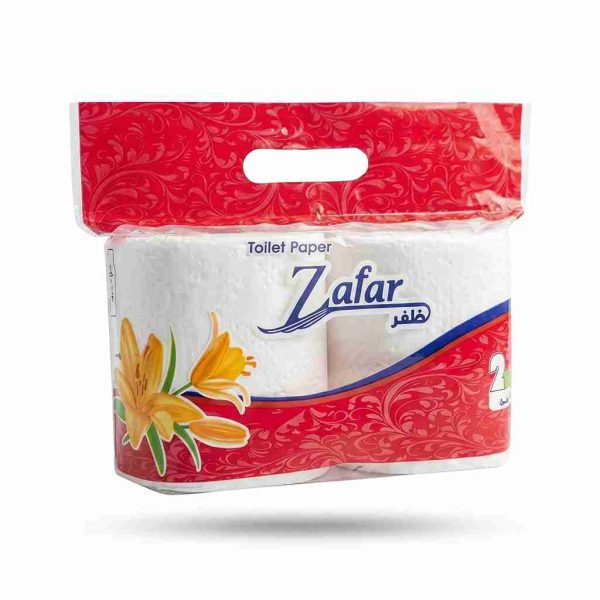 دستمال توالت 2 رول ظفر