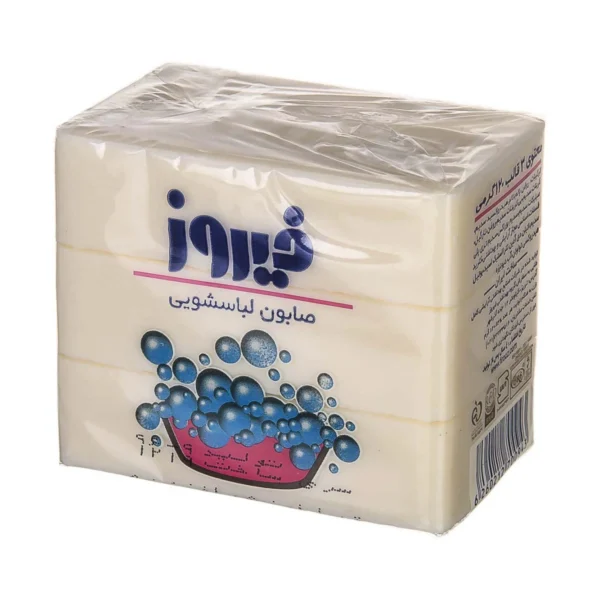 صابون رختشویی فیروز 360 گرمی 3 قالبی - تصویر محصول 1