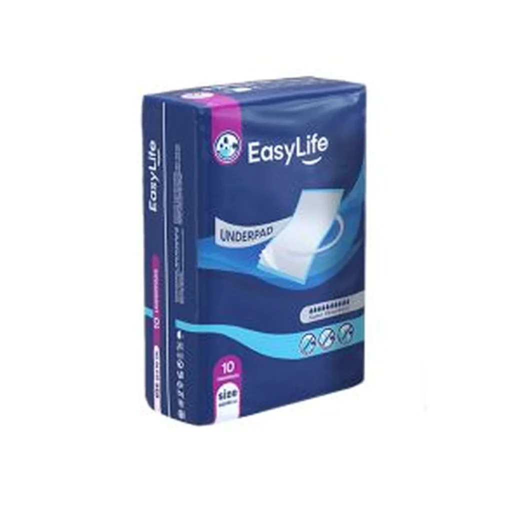 زیرانداز بهداشتی ایزی لایف سایز 60×90 بسته 10 عددی