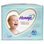 پوشک بچه هانیز سایز 5 بسته 28 عددی