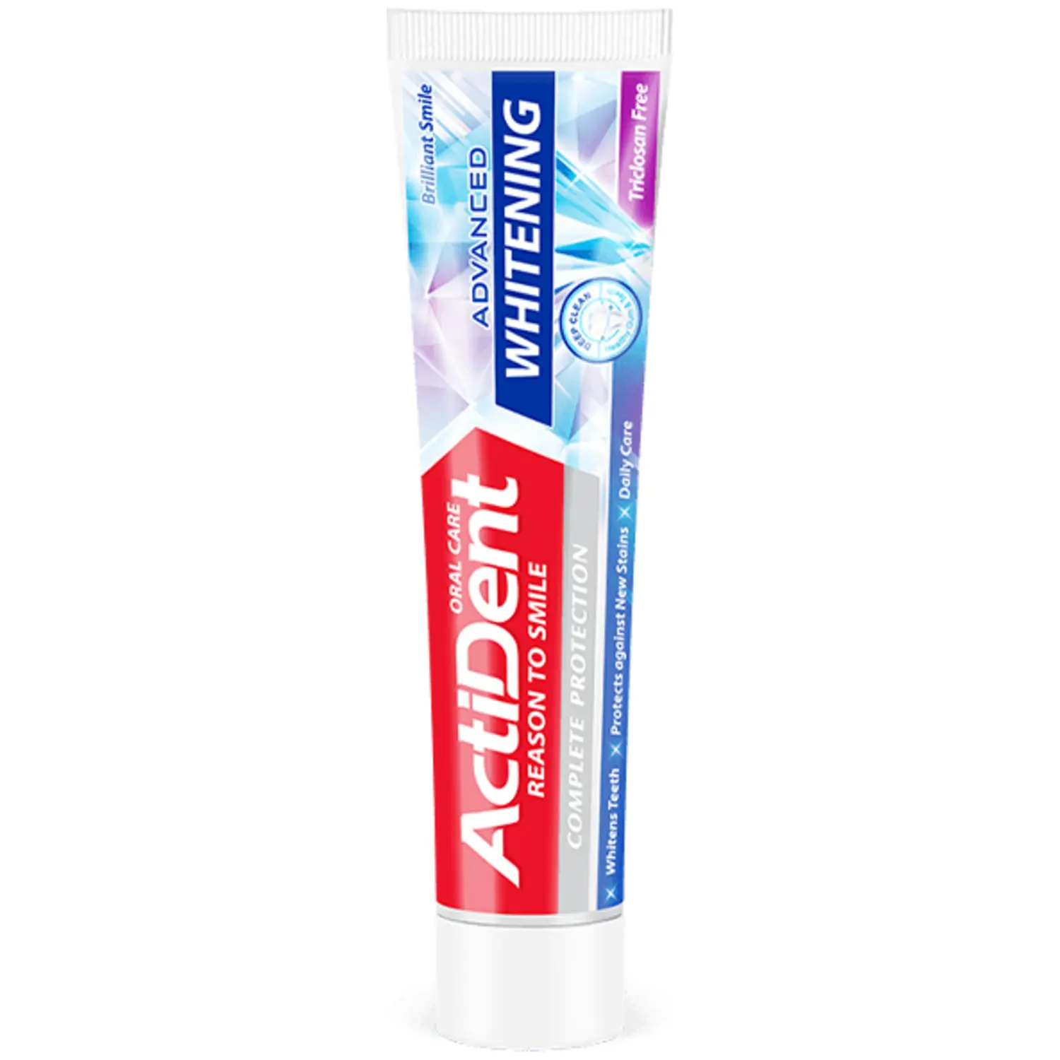 خمیردندان سفیدکننده اکتیدنت مدل Advanced Whitening وزن ۱۳۰ گرم خمیردندان سفیدکننده اکتیدنت مدل Advanced Whitening وزن ۱۳۰ گرم