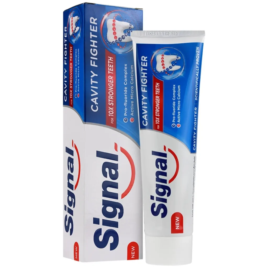 خمیردندان سیگنال ضد پوسیدگی مدل Cavity Fighter